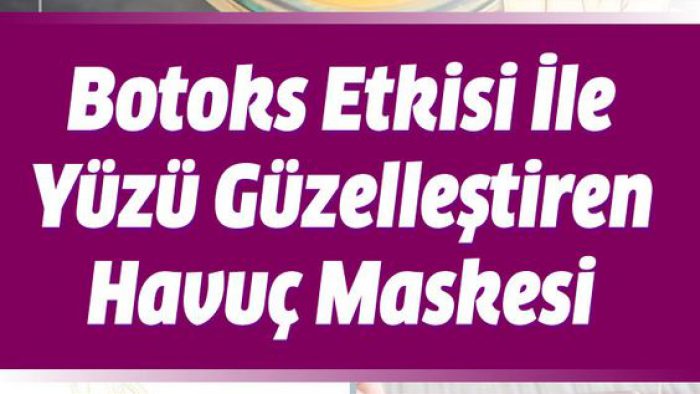 Botoks Etkisi İle Yüzünüzü Güzelleştiren Havuç Maskesi Tarifi!